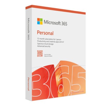 Microsoft 365 Personal – 12-Month Subscription (5 Devices)